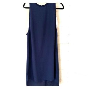 Navy and white Trouve dress